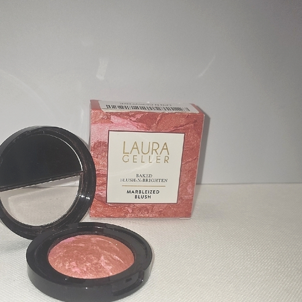 Laura Geller Baked Blush-n‎ Brighten Marbelized NEW